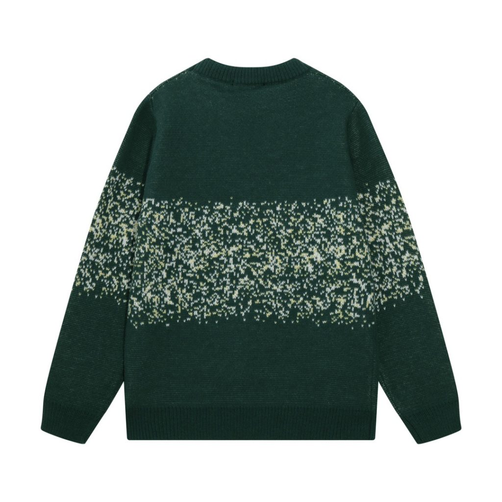 Amiri Gradient Logo Sweater Dark Green OKZY20261029