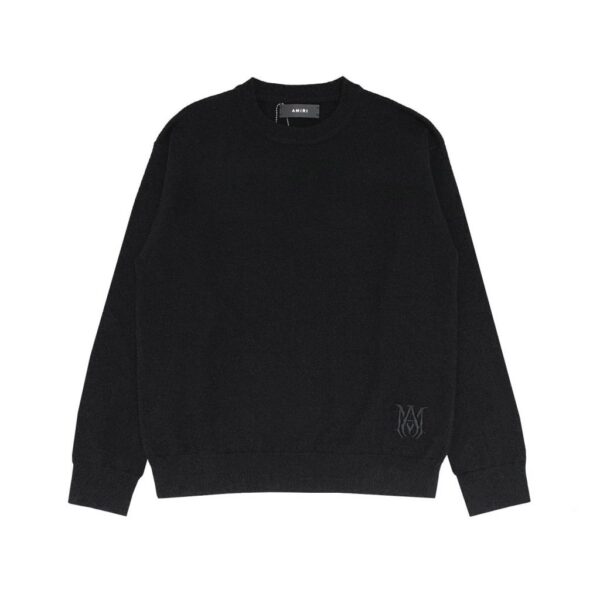 Amiri Embroidered Logo Sweater Black OKZY20261031