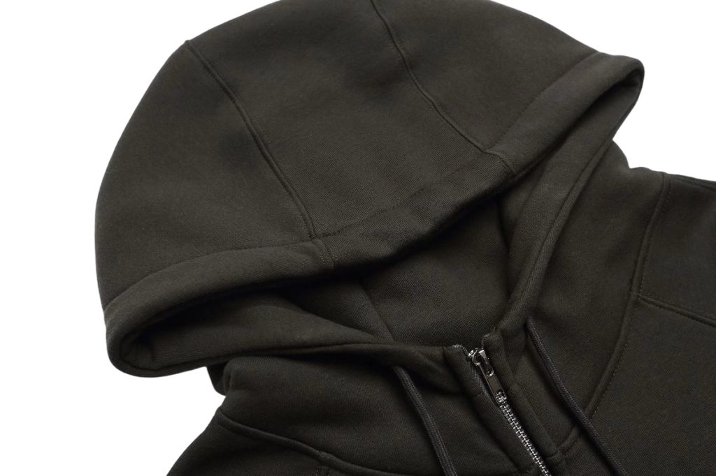Cav Empt Dark Grey Zip Up Square Outline Hoodie OKZY20261075