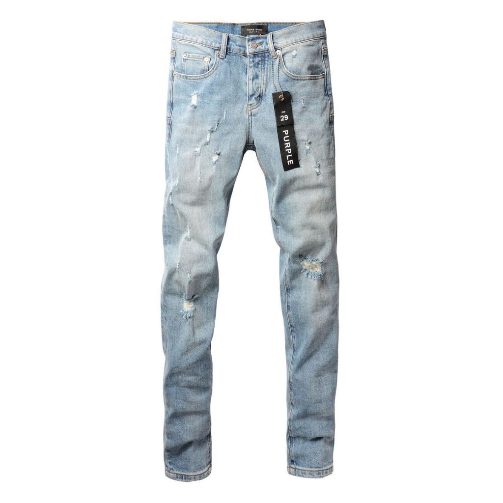 Purple Brand Light Wash Skinny Jeans OKZY2026107