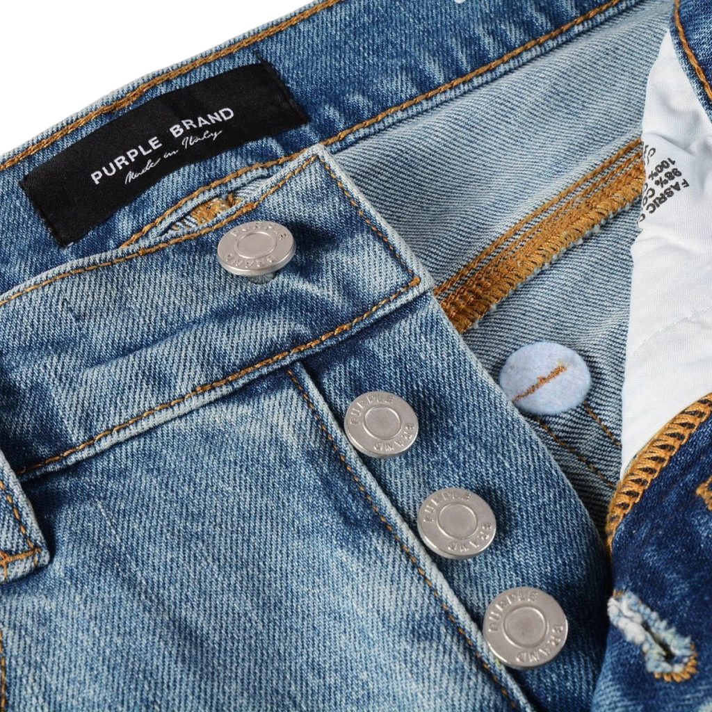 Purple Brand Light Wash Skinny Jeans OKZY2026107
