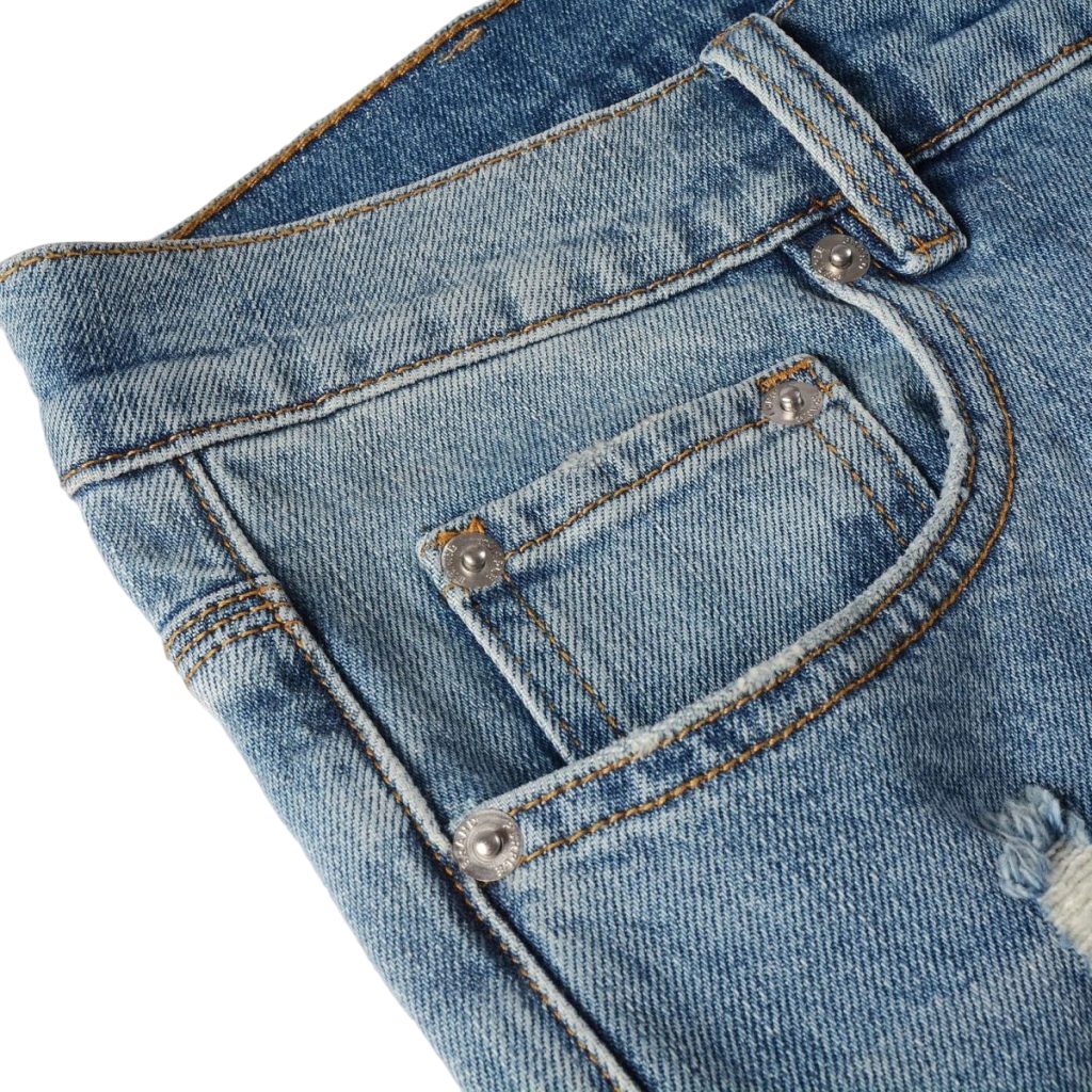 Purple Brand Light Wash Skinny Jeans OKZY2026107