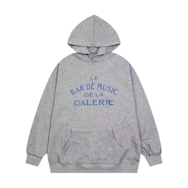 Gallery Dept Le Bar De Music De La Galerie Hoodie Heather Grey OKZY20261080
