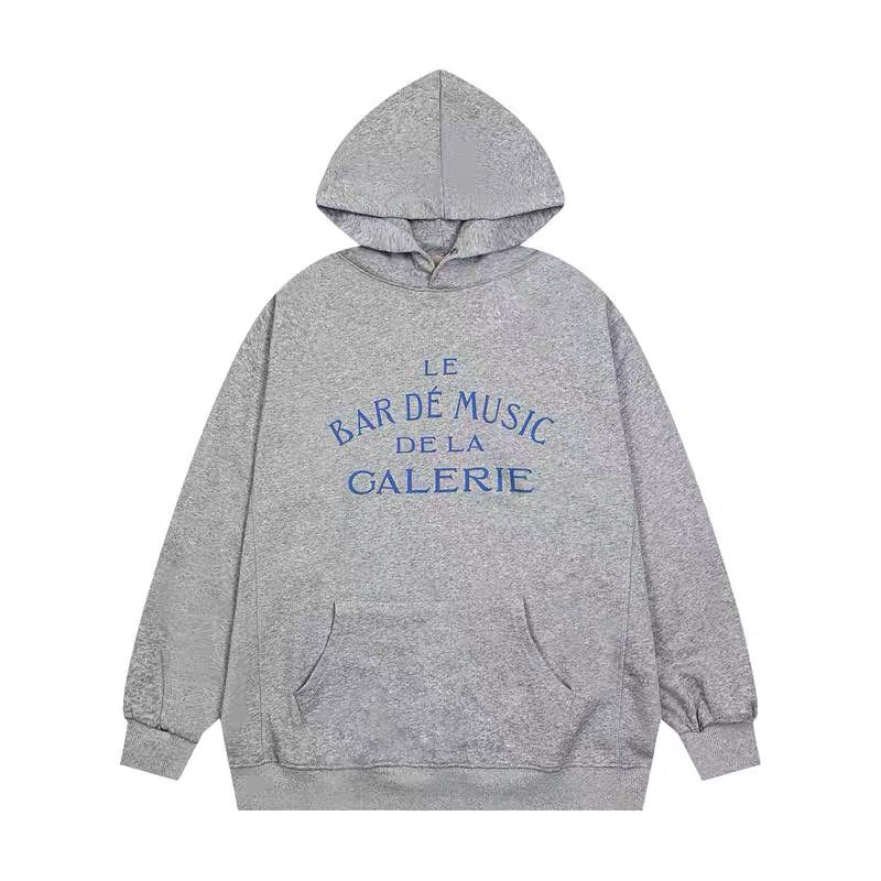 Gallery Dept Le Bar De Music De La Galerie Hoodie Heather Grey OKZY20261080