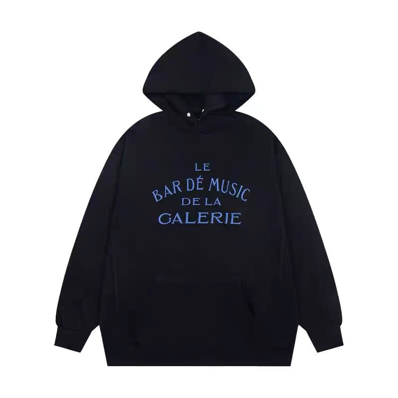Gallery Dept Le Bar De Music De La Galerie Hoodie Black OKZY20261082