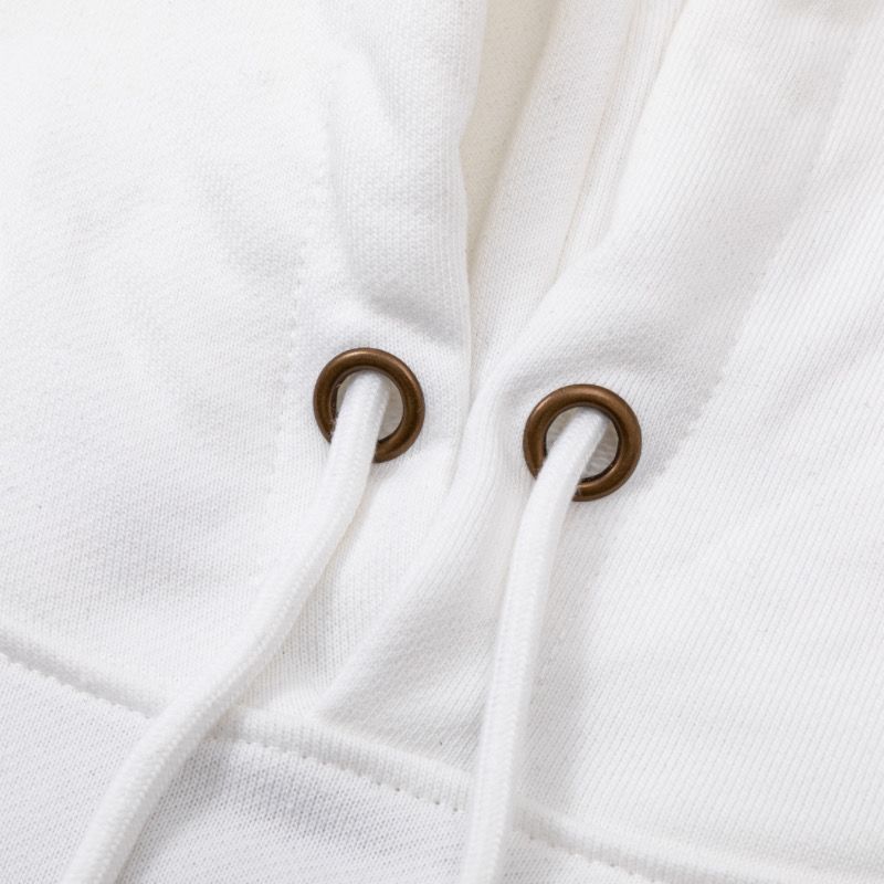 Gallery Dept Green Leaf Logo Hoodie White OKZY20261084
