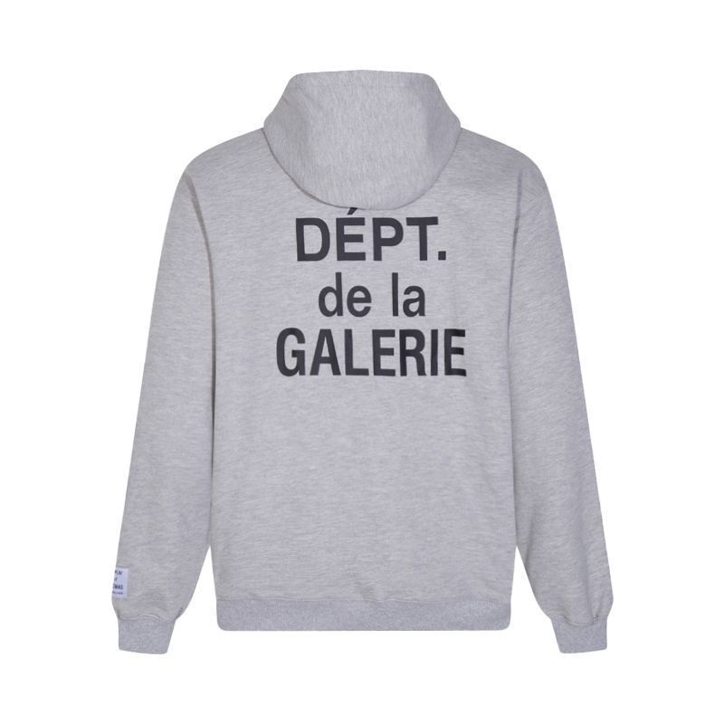 Gallery Dept De La Galerie Zip Up Hoodie Grey OKZY20261087