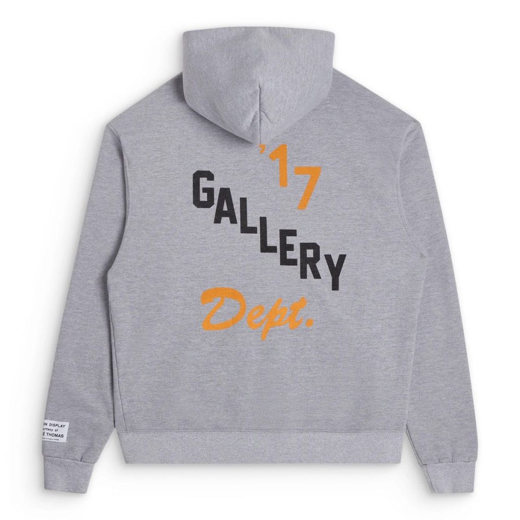 Gallery Dept Boxing Gloves Zip Up Hoodie Grey OKZY20261089