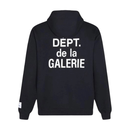 Gallery Dept De La Galerie Zip Up Hoodie Black OKZY20261093