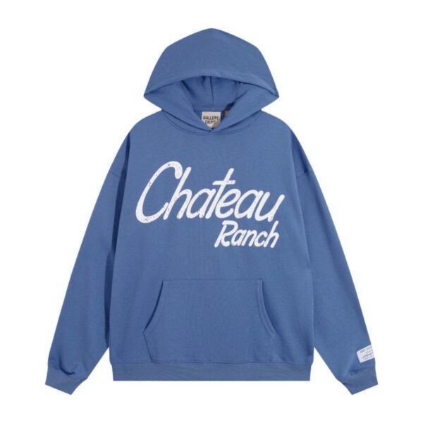Gallery Dept Chateau Ranch Hoodie Blue OKZY20261100