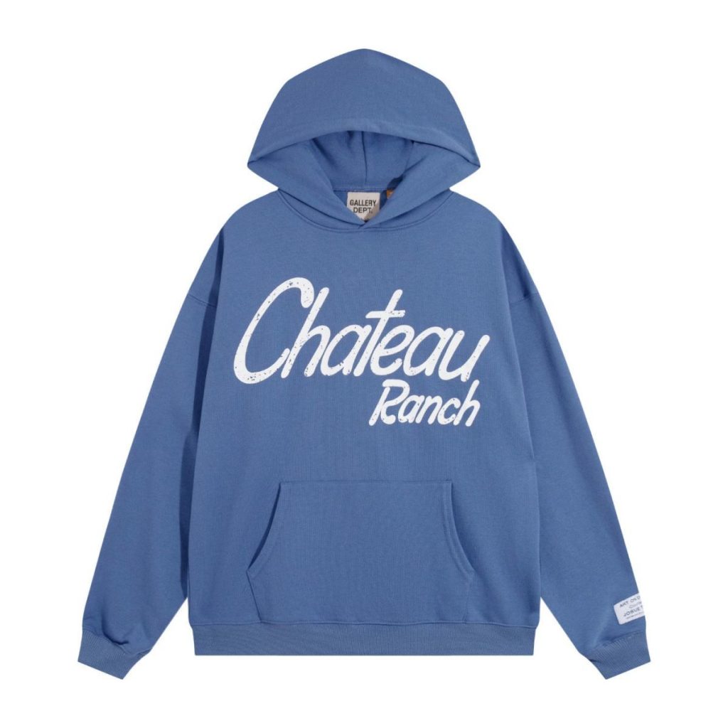 Gallery Dept Chateau Ranch Hoodie Blue OKZY20261100