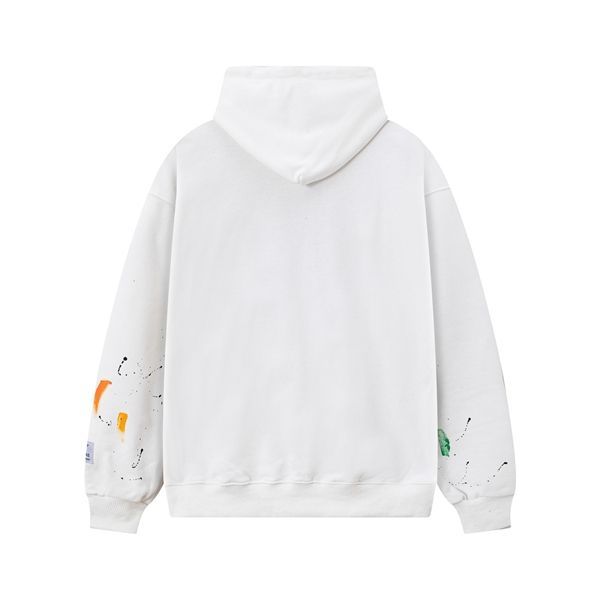 Gallery Dept Paint Splash Hoodie White OKZY20261103