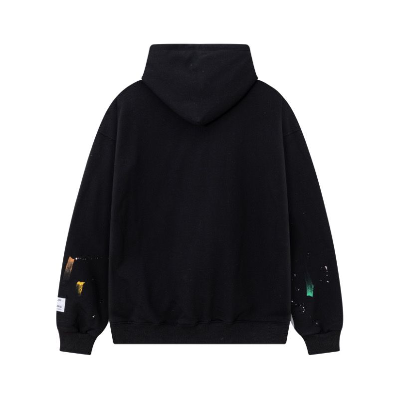 Gallery Dept Ink Figure Print Hoodie Black OKZY20261104