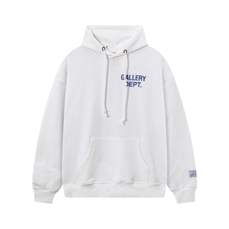 Gallery Dept Ink Figure Print Hoodie White OKZY20261106