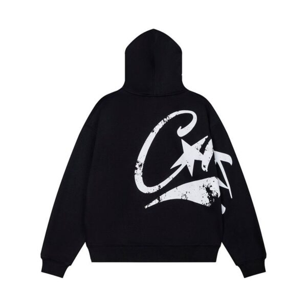 Corteiz C Star Graffiti Hoodie Black OKZY20261107