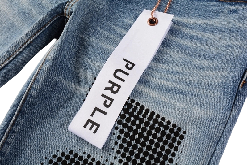 Purple Brand Side Graphic Denim Pants OKZY2026112