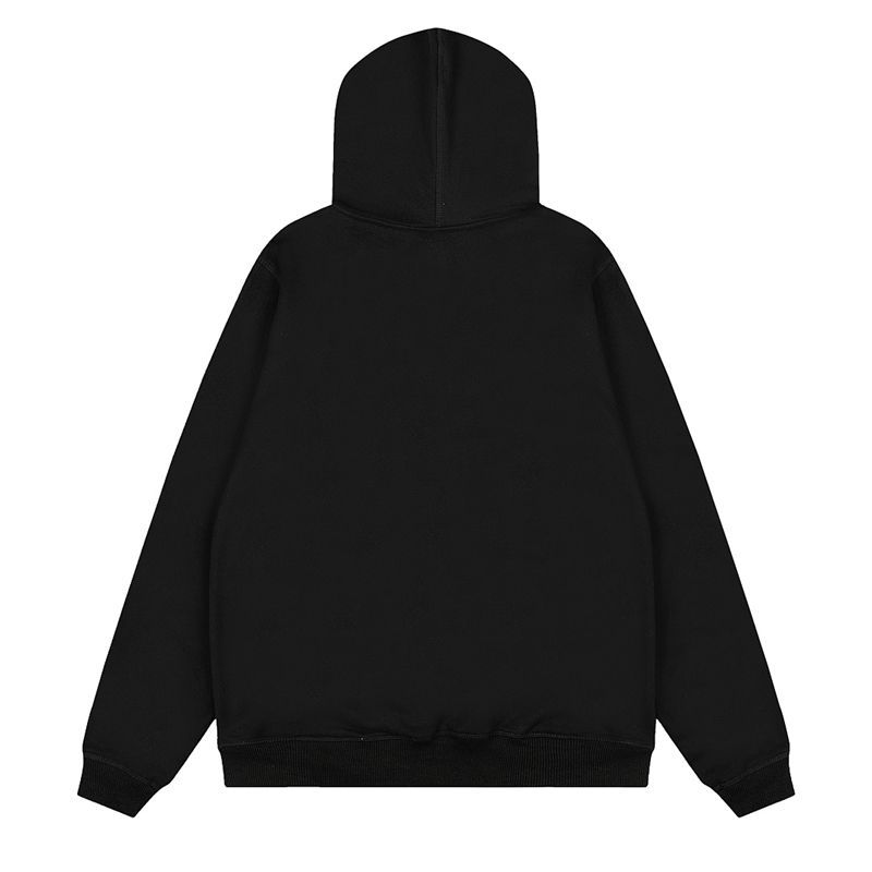 Corteiz Oval Ship Logo Hoodie Black OKZY20261134