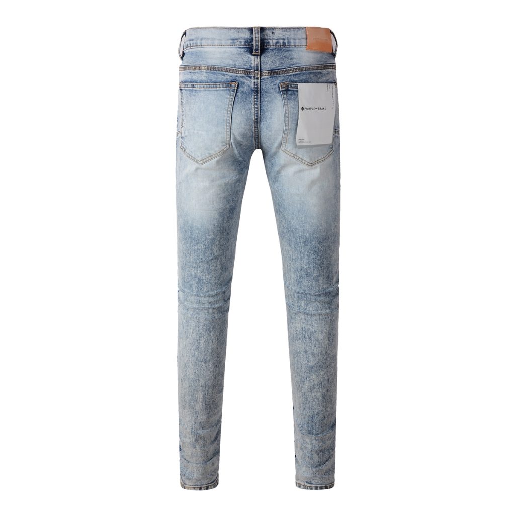 Purple Brand Paint Splatter Denim Pants OKZY2026115