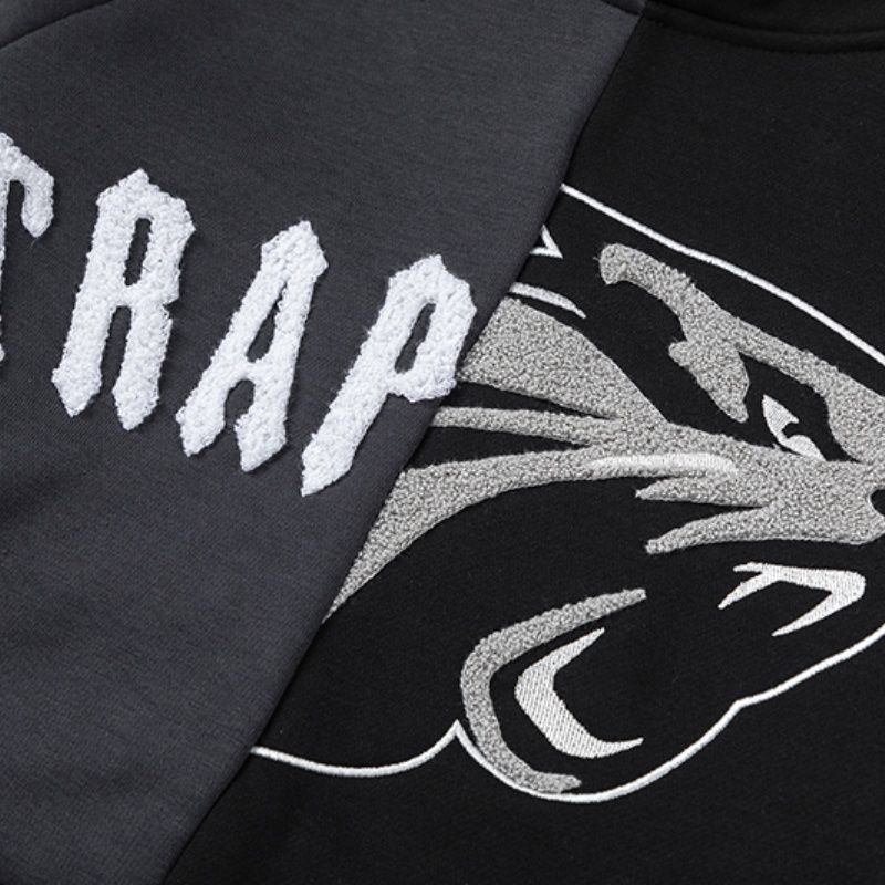 Trapstar Black Panther Print Hoodie OKZY20261174