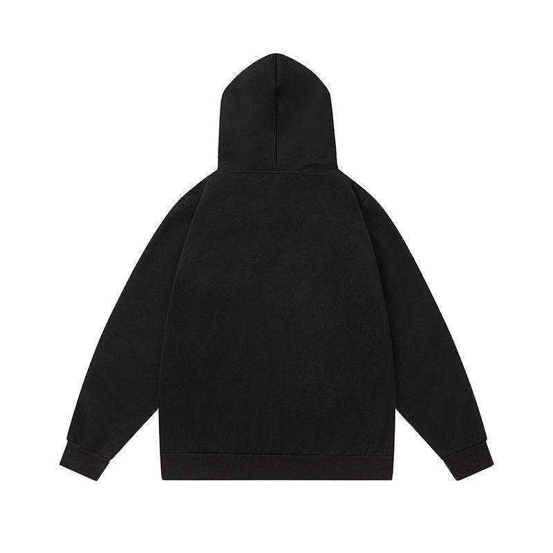 Trapstar Black Colorful Letter Zip Up Hoodie OKZY20261175