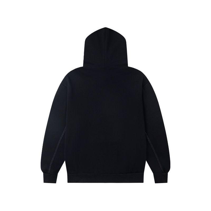 Trapstar Black White Gothic Letter Hoodie OKZY20261182