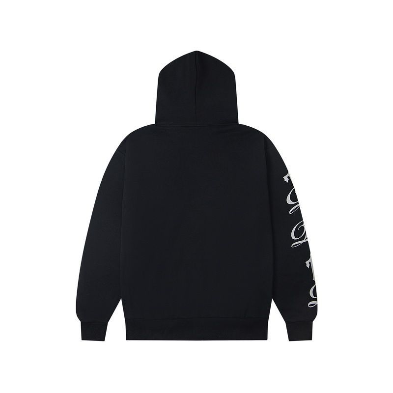 Trapstar Black Full Zip Sleeve Print Hoodie OKZY20261188