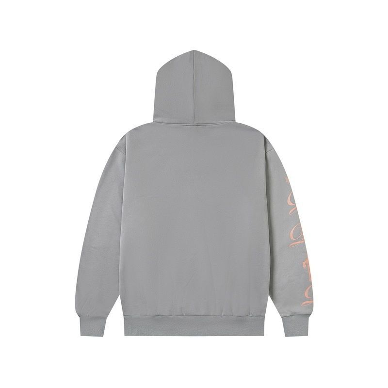 Trapstar Grey Peach Sleeve Print Zip Up Hoodie OKZY20261189