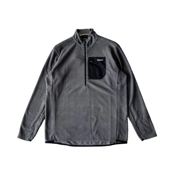 Patagonia Grey Half Zip Waffle Fleece Pullover OKZY20261207
