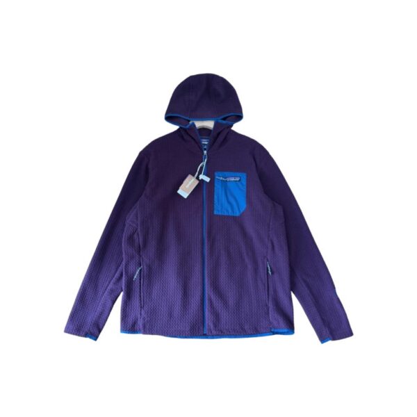 Patagonia Purple Waffle Full Zip Hoodie OKZY20261216
