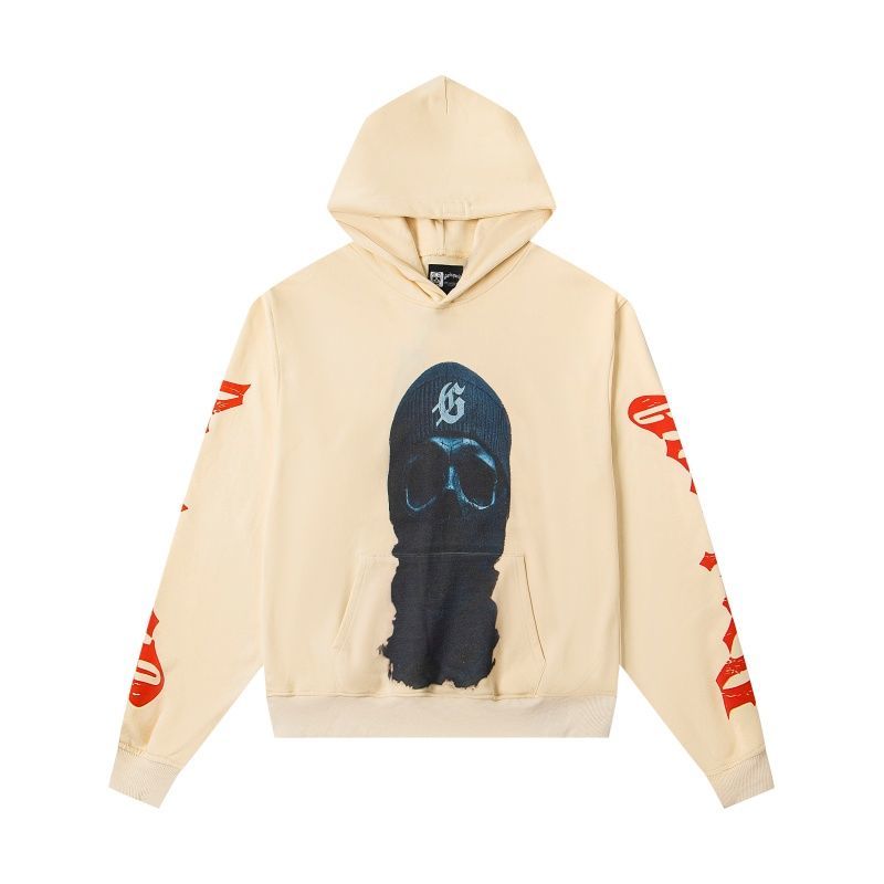 Godspeed Cream Ski Mask Graphic Hoodie OKZY20261251