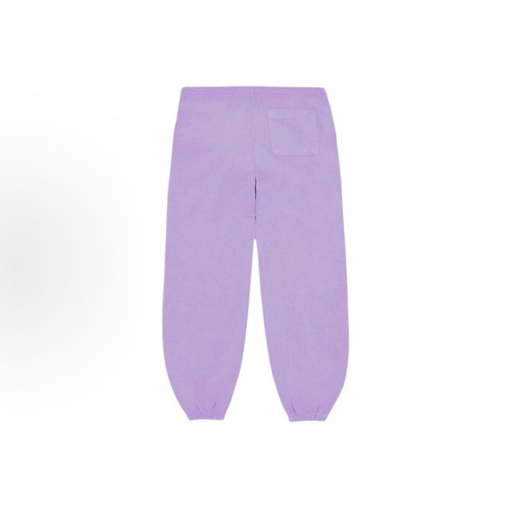 Sp5der Worldwide Lavender Graphic Sweatpants OKZY2026127