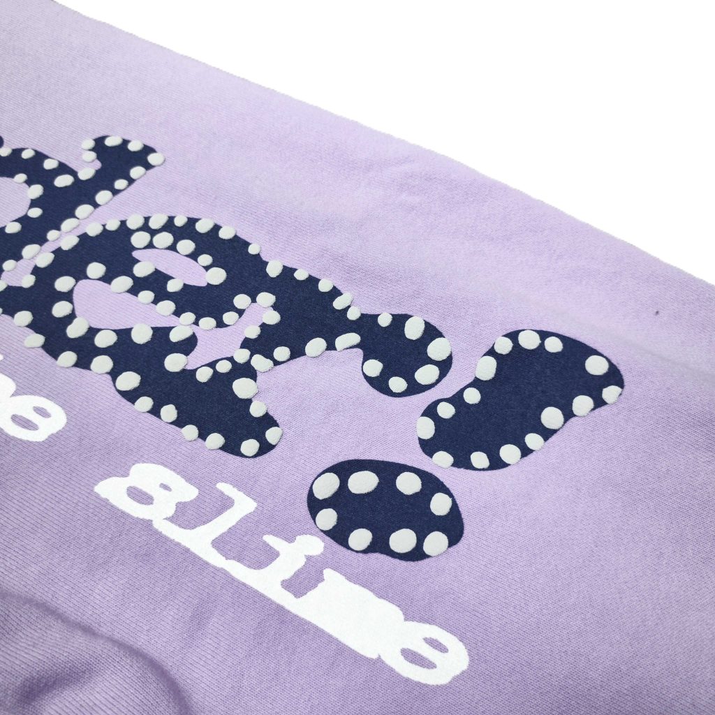 Sp5der Worldwide Lavender Graphic Sweatpants OKZY2026127