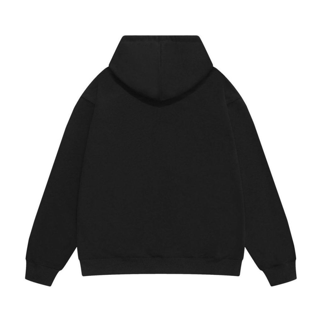 Rhude Black Grand Prix Laurel Logo Hoodie OKZY20261289