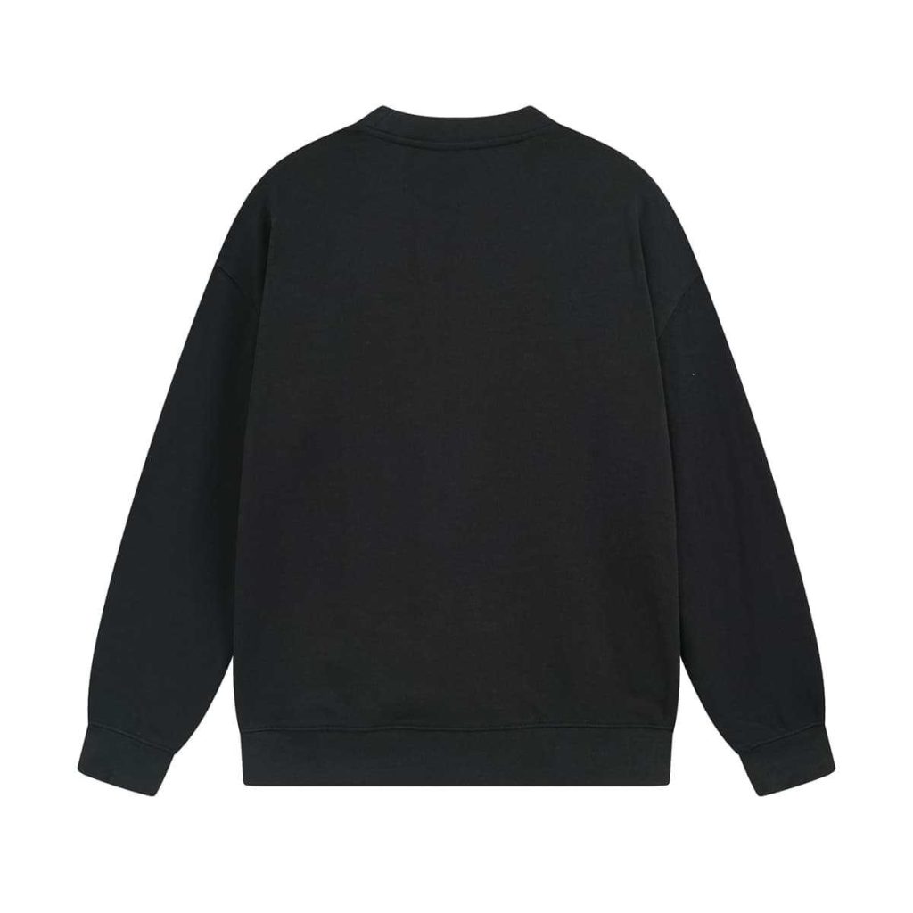 Rhude Black Eagle Red Circle Print Crewneck Sweatshirt OKZY20261297