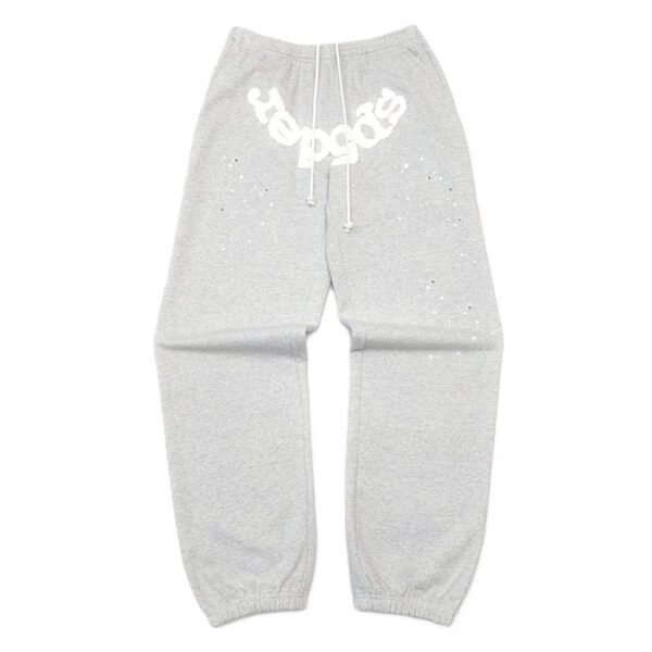 Sp5der Grey Star Print Sweatpants OKZY2026130