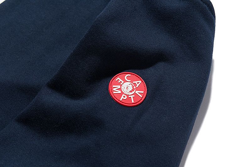 Cav Empt Navy Color Block Art Print Hoodie OKZY20261320