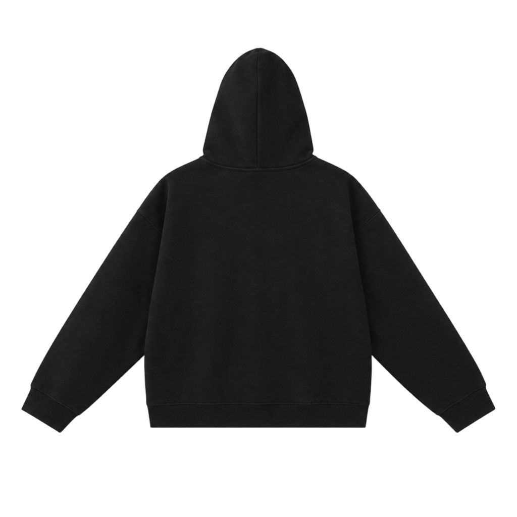 Evisu Black Pink Pattern Seagull Logo Hoodie OKZY20261335