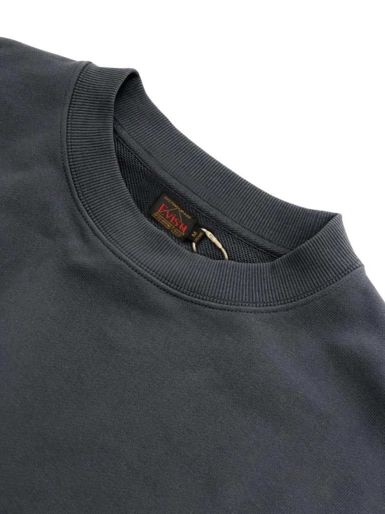 Evisu Black Two Tone Seagull Logo Crewneck Sweatshirt OKZY20261354