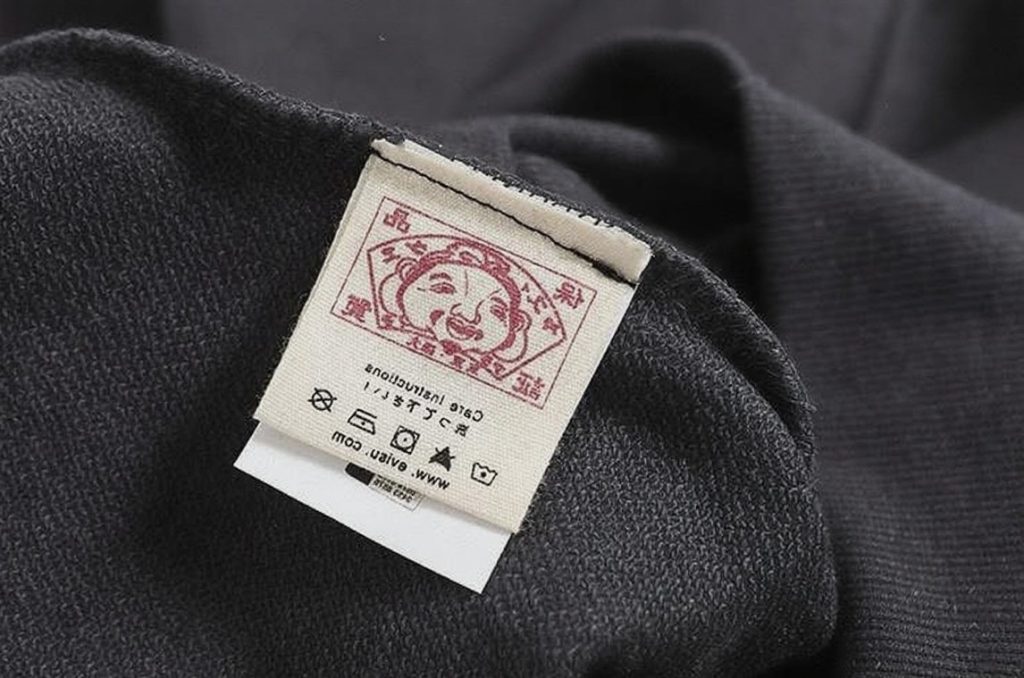 Evisu Black Two Tone Seagull Logo Crewneck Sweatshirt OKZY20261354