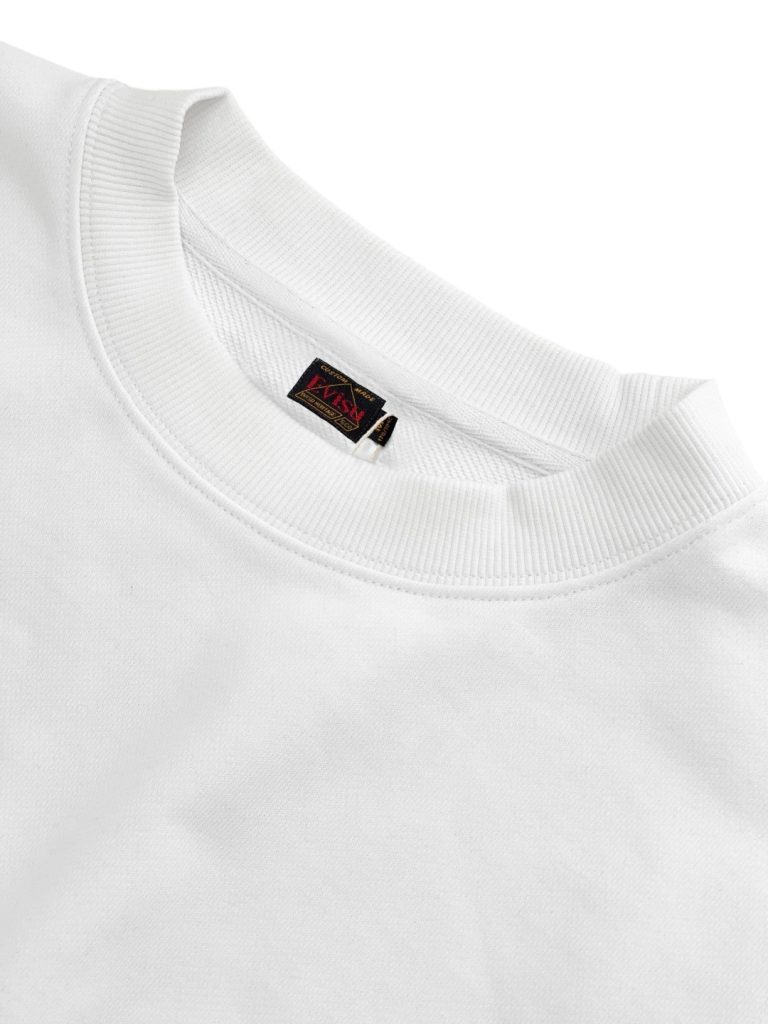 Evisu White Back Frame Seagull Graphic Crewneck Sweatshirt OKZY20261355
