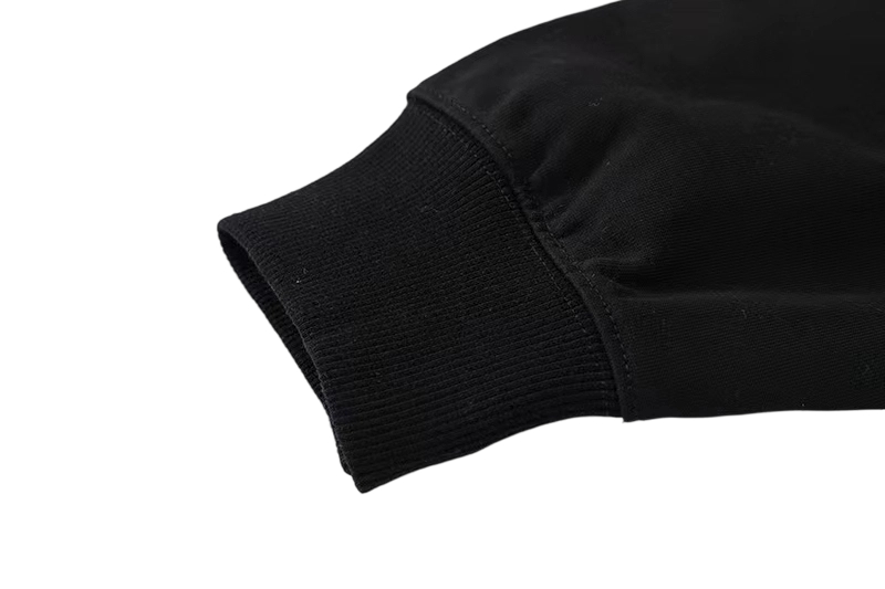 Evisu Black Front Logo Big M Back Print Crewneck Sweatshirt OKZY20261365