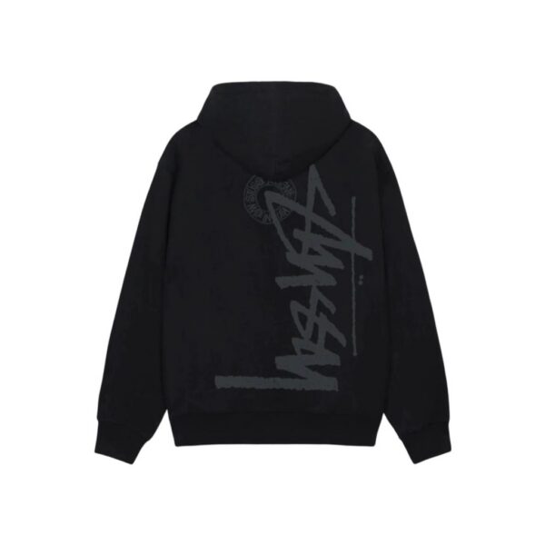 Stussy Black Big Side Script Hoodie OKZY20261383
