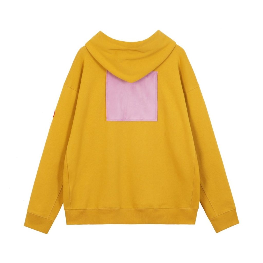 Cav Empt Mustard Yellow Vintage Poster Hoodie OKZY20261402
