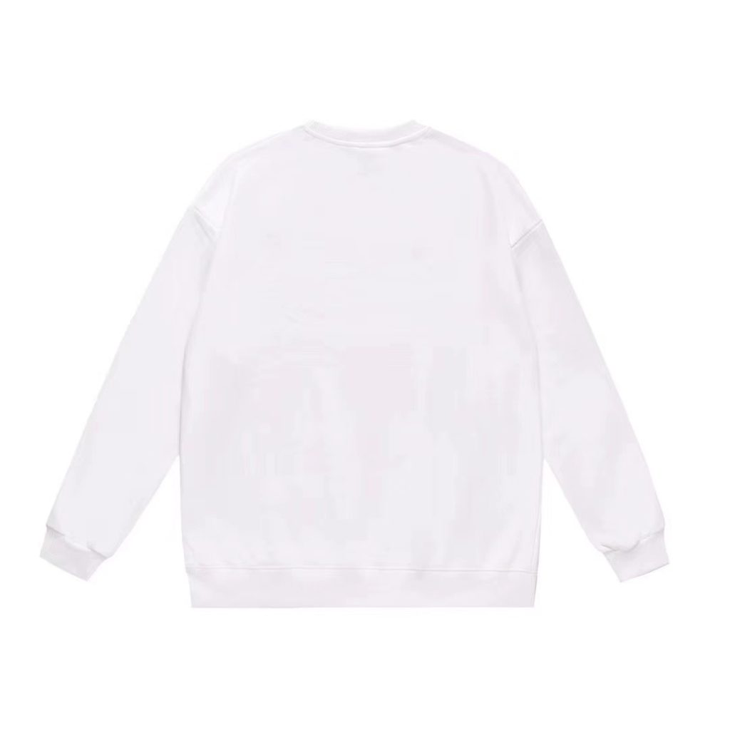 Bape World Gone Mad Crewneck Sweatshirt White OKZY20261405