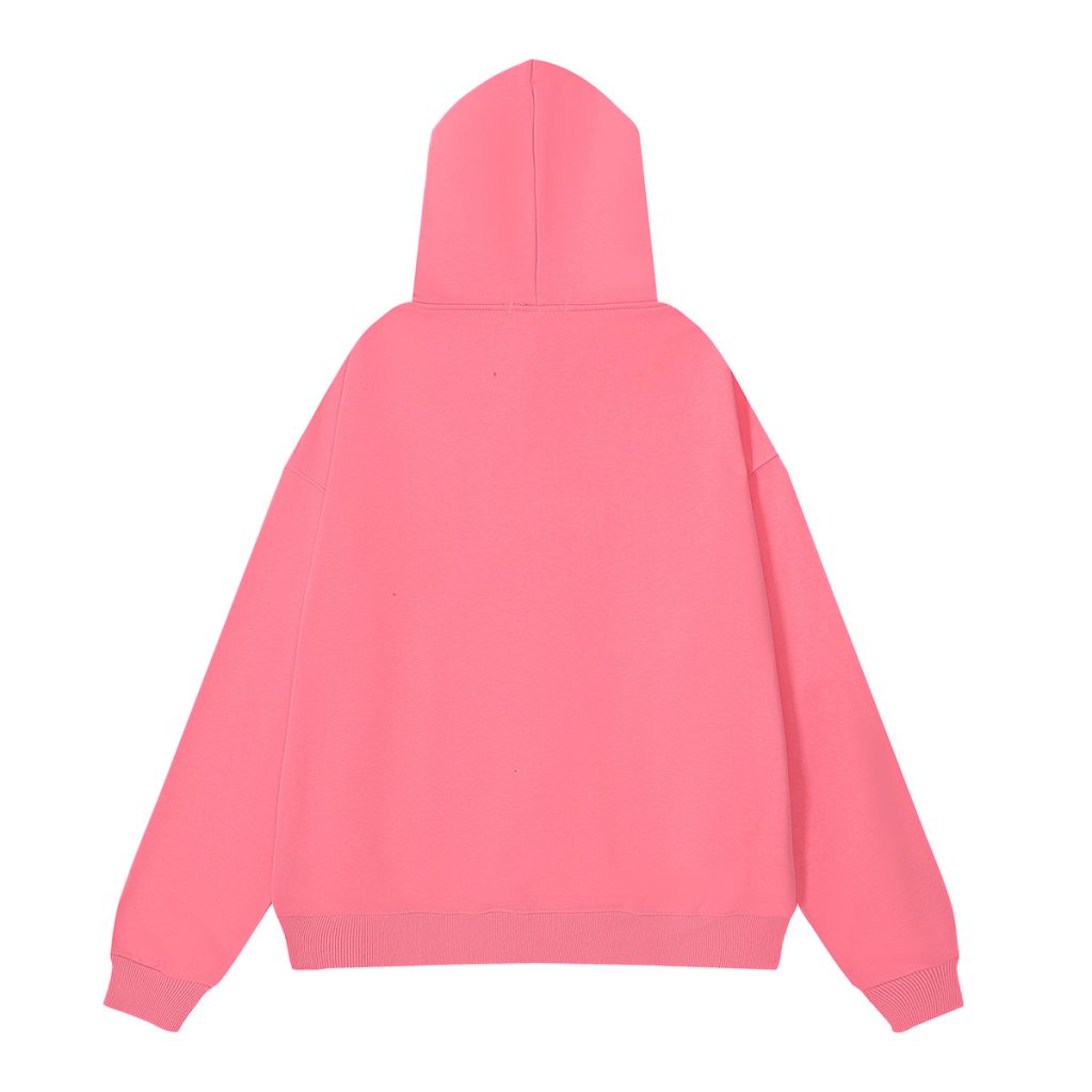 Purple Brand Pink Embossed Logo Hoodie OKZY20261406