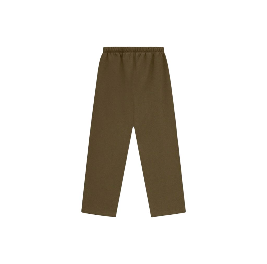 Essentials Olive Black Side Logo Sweatpants OKZY2026140