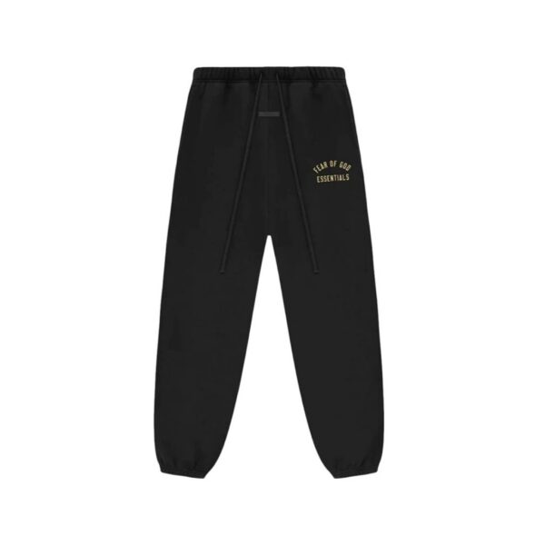 Essentials Black Arch Logo Joggers OKZY2026141