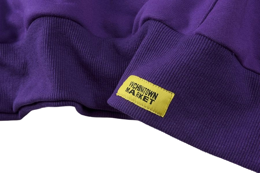 Cough Syrup Cartoon Bear Hoodie Purple OKZY20261464