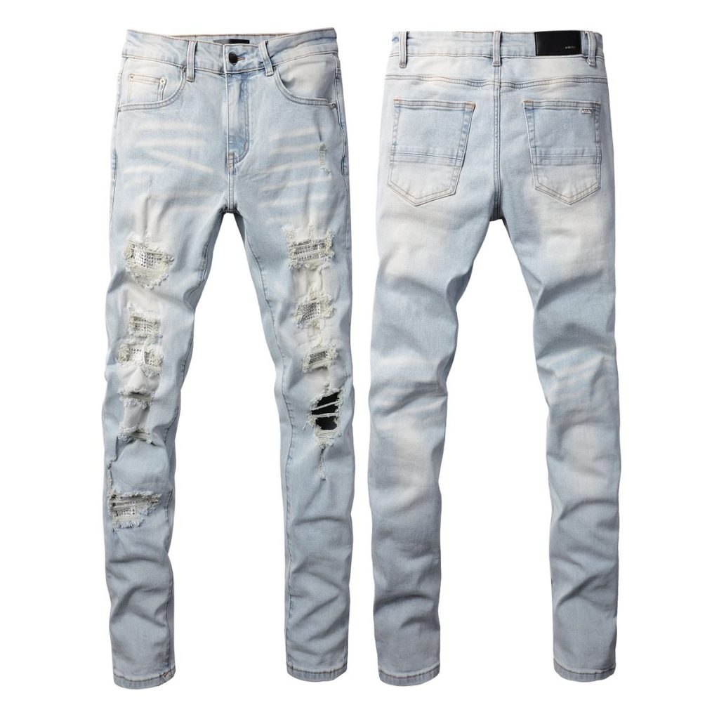 Amiri Jeans with drilled holes OKZY202614