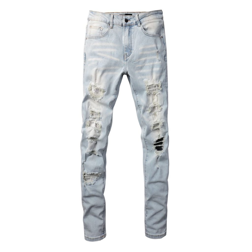 Amiri Jeans with drilled holes OKZY202614